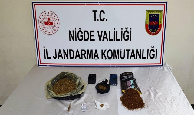 Niğde'de 1 kilo 155 gram sentetik uyuşturucu ele geçirildi
