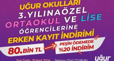 TÜRKİYE’de 127 şubesi ile eğitime yön veren UĞUR OKULLARI’ndan KARAMAN’a EĞİTİM DESTEĞİ!