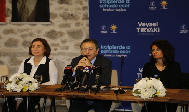 AK Parti Altındağ Belediye Başkan adayı Tiryaki, basın mensuplarıyla buluştu