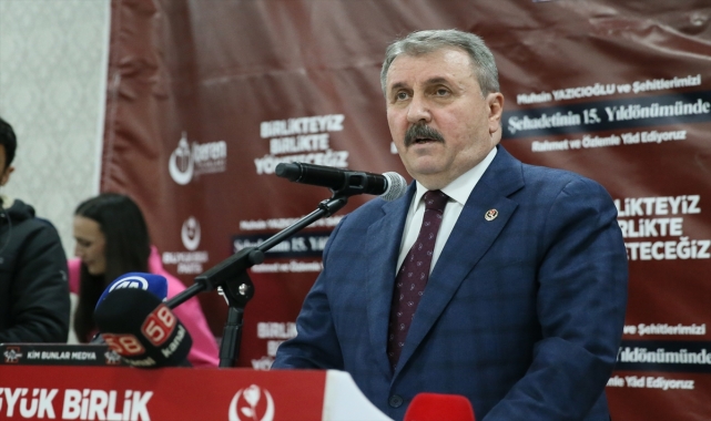 BBP Genel Başkanı Destici Eskişehir'de konuştu: