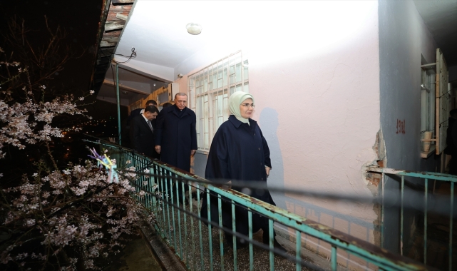 Cumhurbaşkanı Erdoğan, iftarda Taş ailesinin misafiri oldu