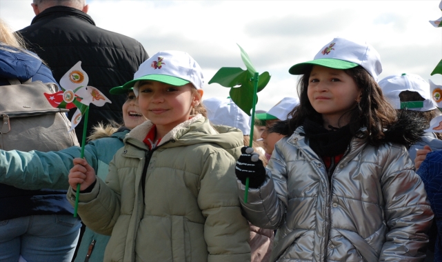 Eskişehir'de 21 Mart Dünya Ormancılık Günü'nde 8 bin fidan dikildi