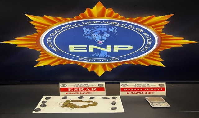Eskişehir'de uyuşturucu operasyonunda yakalanan 2 şüpheli tutuklandı