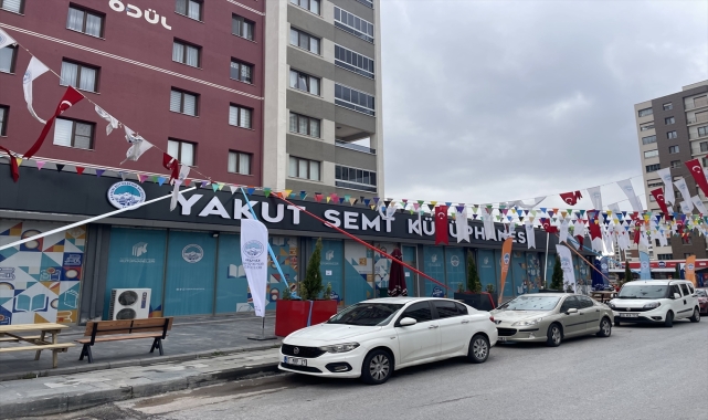 Kayseri Büyükşehir Belediyesinin 13'üncü kütüphanesi açıldı