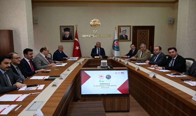 Kırıkkale İl Su Kurulu Toplantısı yapıldı
