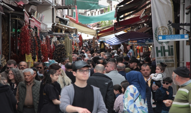 Beypazarı'nda bayram yoğunluğu yaşandı