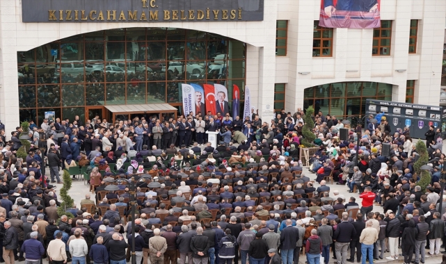 Kızılcahamam Belediye Başkanı Süleyman Acar mazbatasını aldı