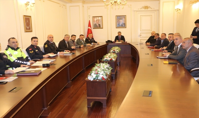 Yozgat'ta bayram tedbirleri toplantısı yapıldı