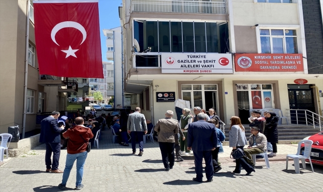 Kırşehir'de şehit için mevlit okutuldu