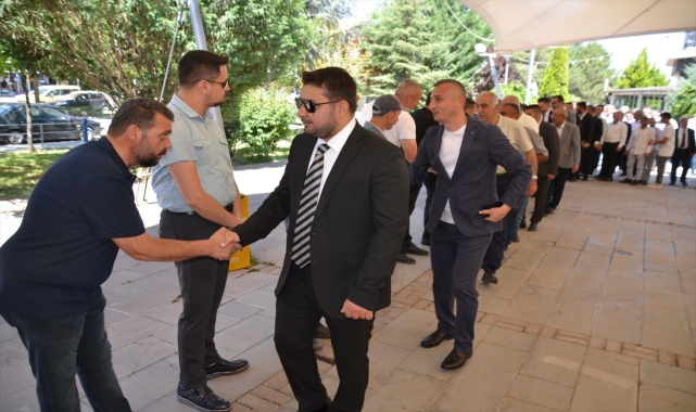 Kahramankazan'da bayramlaşma töreni gerçekleştirildi