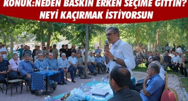 KONUK:NEDEN BASKIN ERKEN SEÇİME GİTTİN? NEYİ KAÇIRMAK İSTİYORSUN