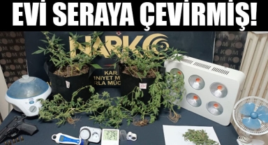 EVİ SERAYA ÇEVİRMİŞ!