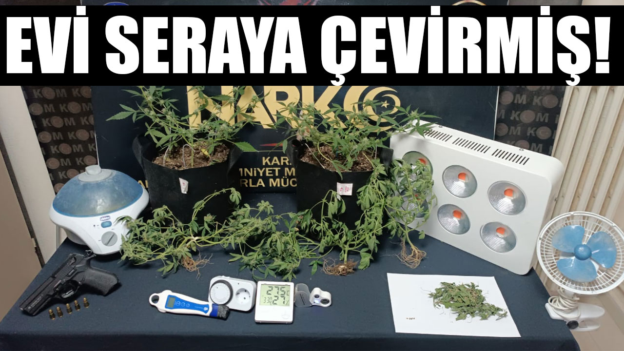 EVİ SERAYA ÇEVİRMİŞ!