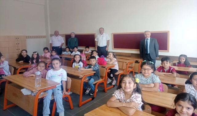 Sorgun'da ilk ders zili çaldı