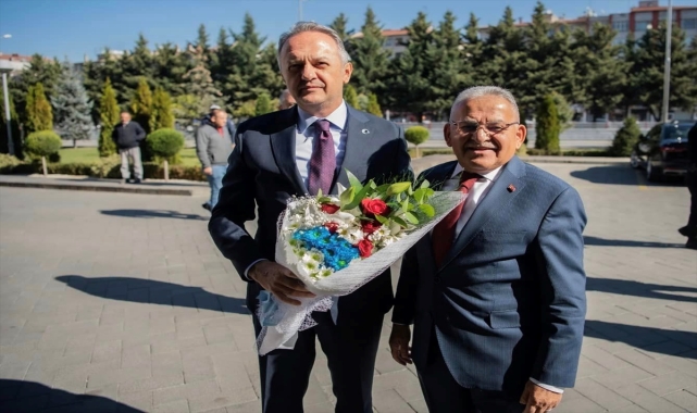 Kültür ve Turizm Bakan Yardımcısı Yazgı'dan Başkan Büyükkılıç'a ziyaret