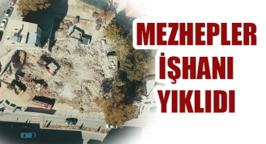 MEZHEPLER İŞHANI YIKLIDI