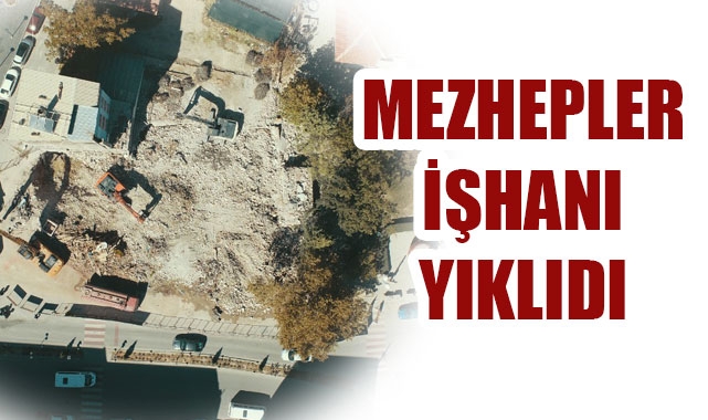 MEZHEPLER İŞHANI YIKLIDI