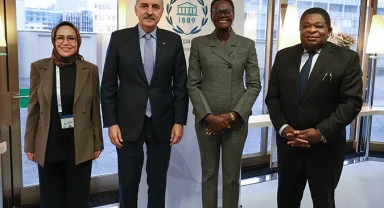 TBMM Başkanı Kurtulmuş, PAB Başkanı Ackson'la görüştü