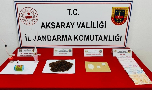 Aksaray'da uyuşturucu operasyonunda yakalanan zanlı tutuklandı