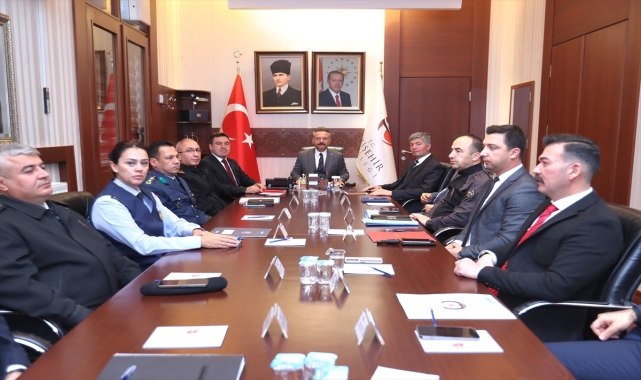 Eskişehir'de İl Güvenlik ve Asayiş Koordinasyon Toplantısı gerçekleştirildi