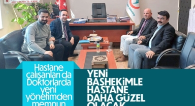 Yeni başhekim çok beğeniliyor