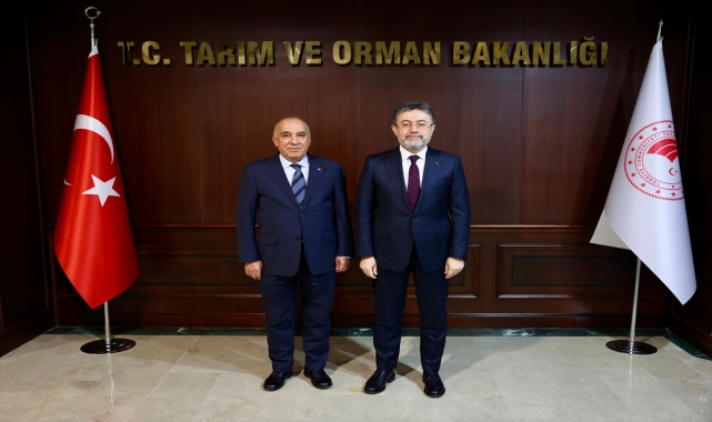Şeker-İş Sendikası Genel Başkanı Gök'ten Bakan Yumaklı'ya ziyaret