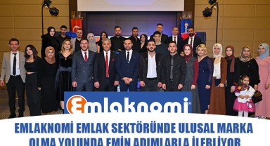 EMLAKNOMİ EMLAK SEKTÖRÜNDE ULUSAL MARKA OLMA YOLUNDA EMİN ADIMLARLA İLERLİYOR