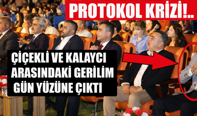 ÇİÇEKLİ VE KALAYCI ARASINDAKİ GERİLİM GÜN YÜZÜNE ÇIKTI
