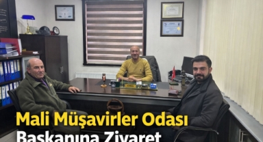 Mali Müşavirler Odası Başkanına Ziyaret