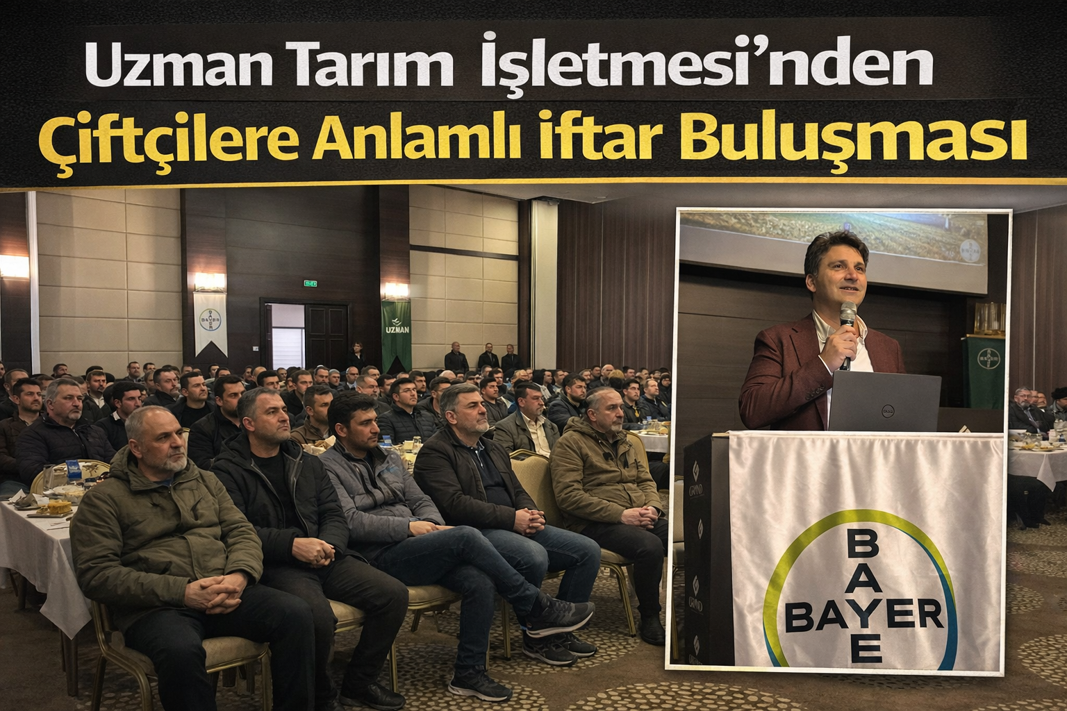 Uzman Tarım İşletmesi'nden Çiftçilere Anlamlı İftar Buluşması