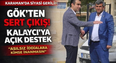Adem Gök'ten Başkan Kalaycı'ya Destek: 