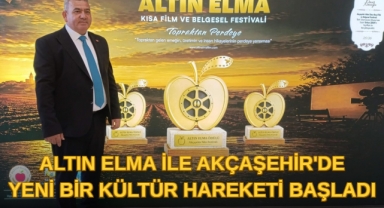 “ALTIN ELMA İLE AKÇAŞEHİR'DE YENİ BİR KÜLTÜR HAREKETİ BAŞLADI”