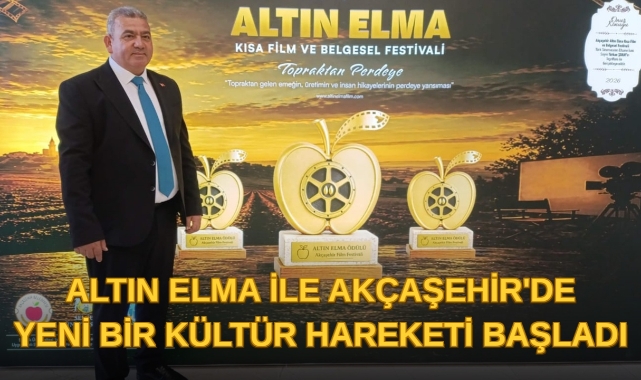 “ALTIN ELMA İLE AKÇAŞEHİR'DE YENİ BİR KÜLTÜR HAREKETİ BAŞLADI”