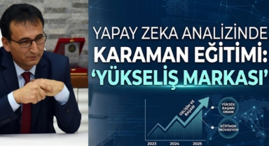 Yapay Zeka Analizinde Karaman Eğitimi: 'Yükseliş Markası