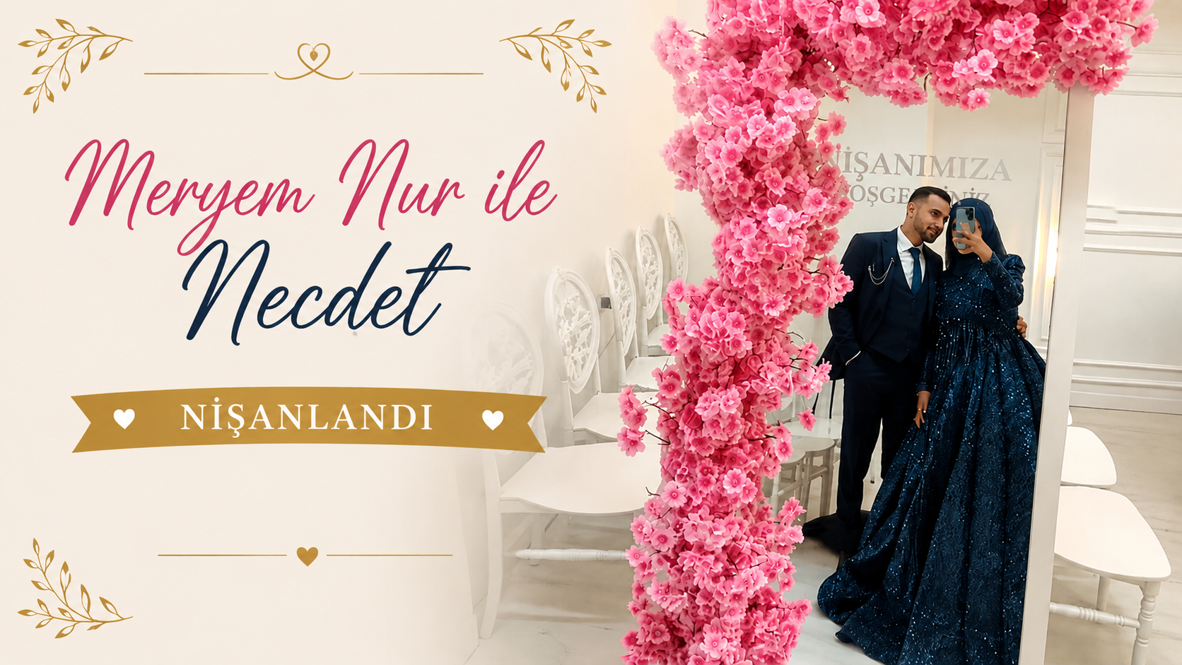 Meryem Nur ile Necdet Nişanlandı