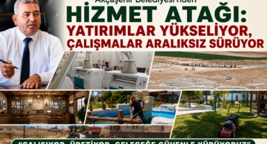 Akçaşehir'de Hizmet Atağı: Yatırımlar Yükseliyor, Çalışmalar Aralıksız Sürüyor