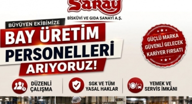 Saray Bisküvi Elaman Alım İlanı