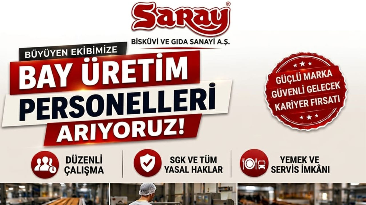 Saray Bisküvi Elaman Alım İlanı