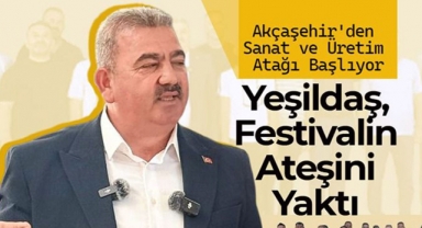 YEŞİLDAŞ, FESTİVALİN ATEŞİNİ YAKTI