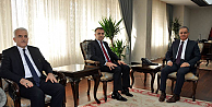 İl Milli Eğitim Müdürleri Vali Tapsız'ı Ziyaret Etti