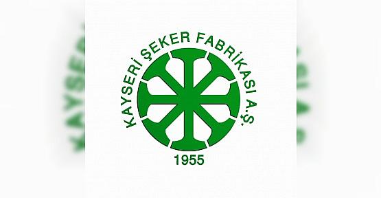 Kayseri Şeker’den Açıklama