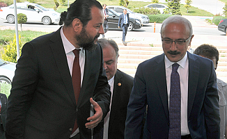 Bakanı Lütfi Elvan, Akgül’ü makamında ziyaret etti