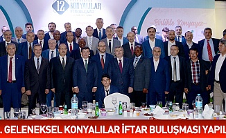 Konya’da 12. Geleneksel Konyalılar İftar Buluşması yapıldı