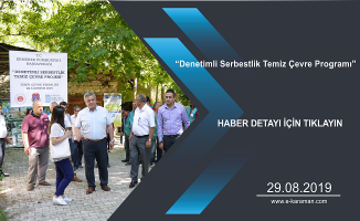 “Denetimli Serbestlik Temiz Çevre Programı”