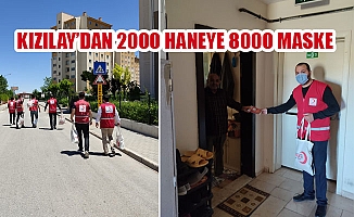 KIZILAY’DAN 2000 HANEYE 8000 MASKE