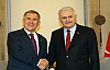 Başbakan Yıldırım, Tataristan Cumhurbaşkanı Minnihanov ile görüştü