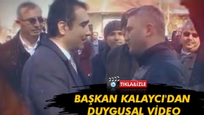 BAŞKAN KALAYCI'DAN DUYGUSAL VİDEO